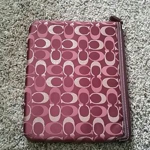Coach iPad case