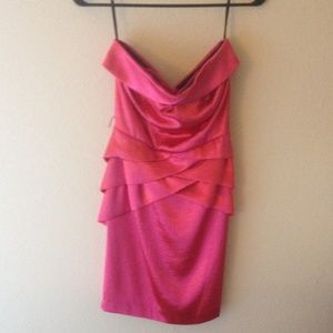Pink cocktail dress