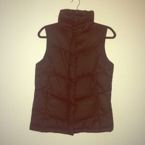 Columbia charcoal down vest
