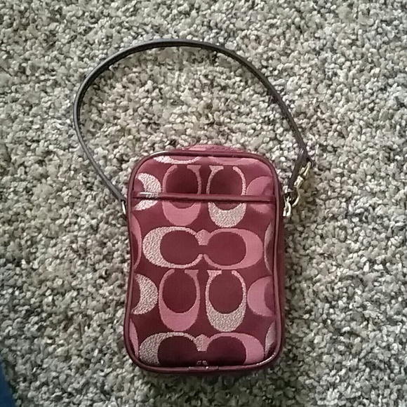 Coach wristlet