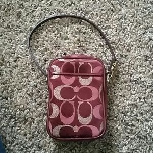 Coach wristlet