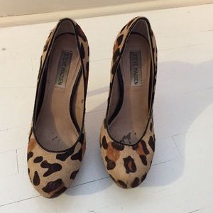 Leopard Steve Madden Heels