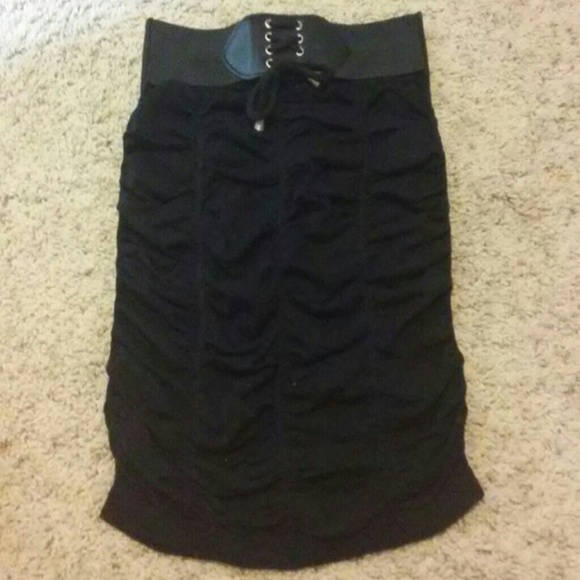 Ruched tube top. SEXY!