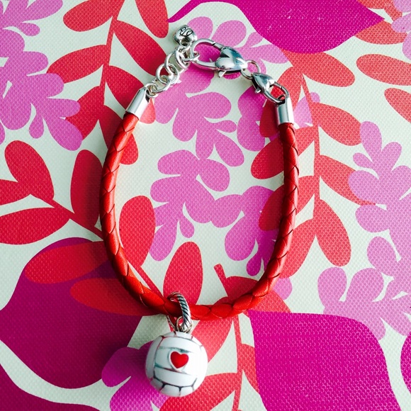 Charm Bracelet with Volleyball