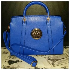 Large Blue Handbag