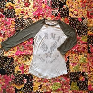 Army Air Corps Baseball Tee