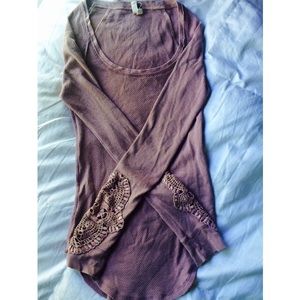 Free people long sleeve t shirt