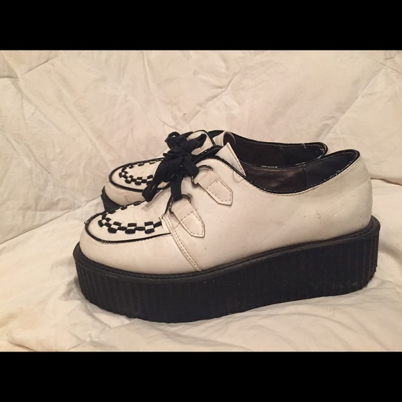 White Creepers (size 38) - Picture 2 of 2