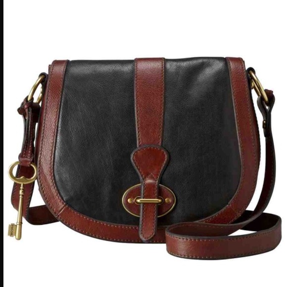 Fossil  vintages re issued cross body