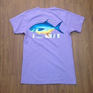 Purple southern marsh shirt
