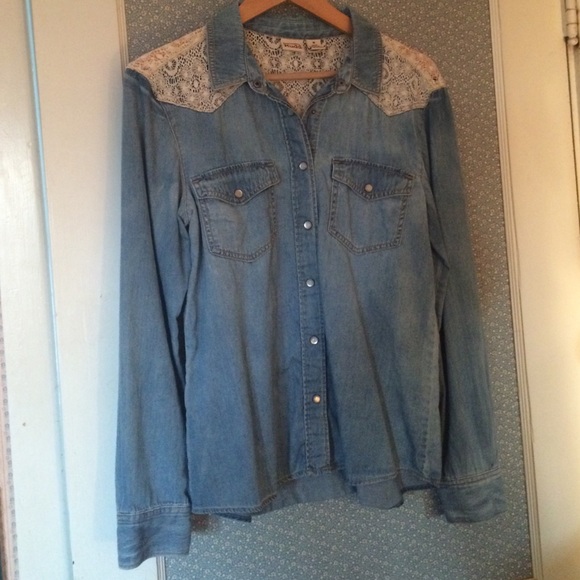 Mudd denim shirt