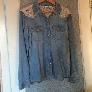Mudd denim shirt
