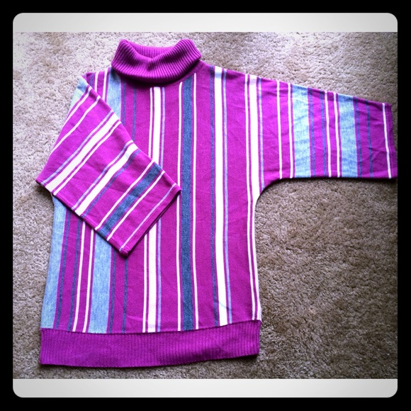 Striped sweater, sz S.