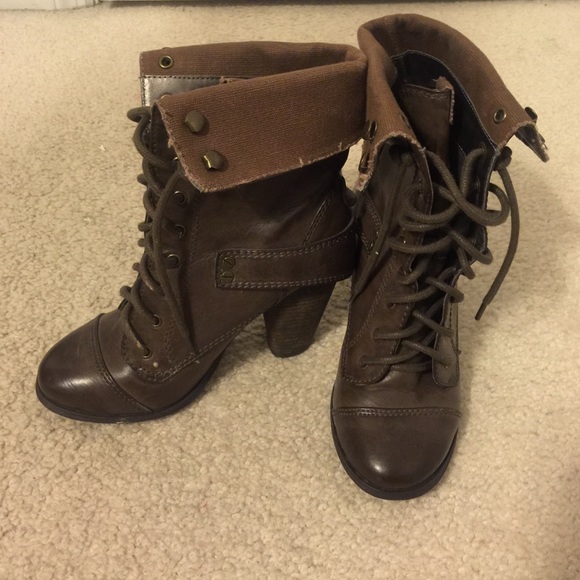 Steve Madden combat boots