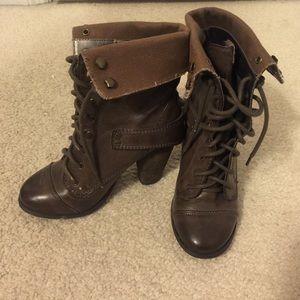 Steve Madden combat boots