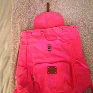 Pink Victoria Secret Backpack