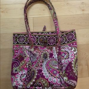 Vera Bradley Pink Paisley Tote
