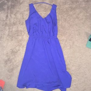 royal blue dress