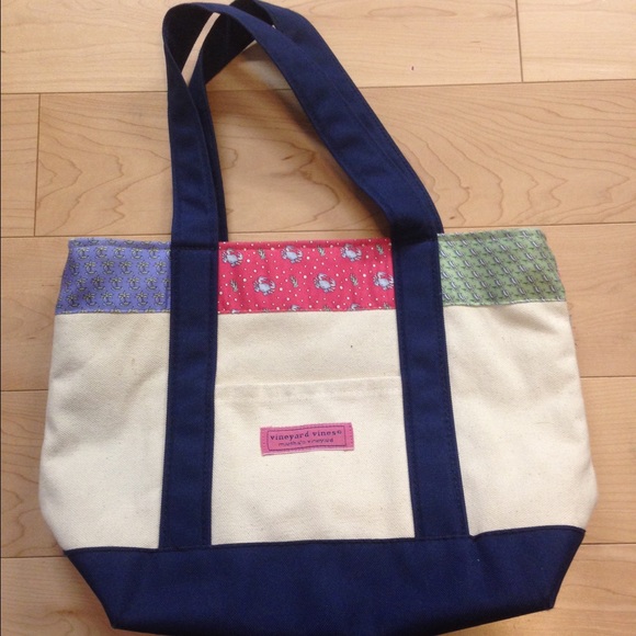 Vineyard Vines Patchwork Classic Mini Tote