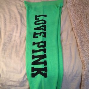 Green Victoria Secret Sweatpants