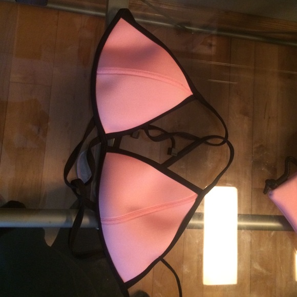 Pink triangl swimsuit AUTHENTIC