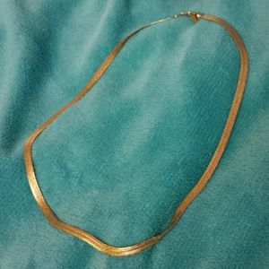 Flat "Gold" Necklace