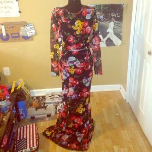 Floral Prom Dress