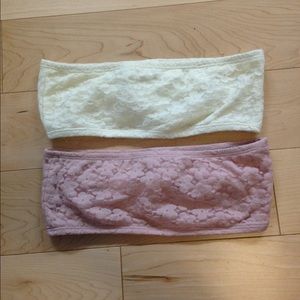 2 Delias Scrunched Bandeaus