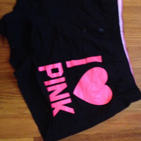 SOLD! Victoria's Secret PINK Sleep Boxer Shorts - Picture 2 of 4