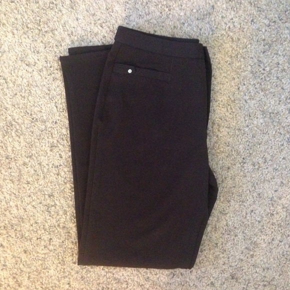 knit, brown pants