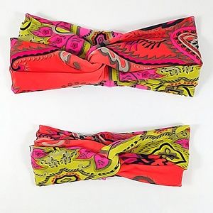 Paisley Print Turban Set