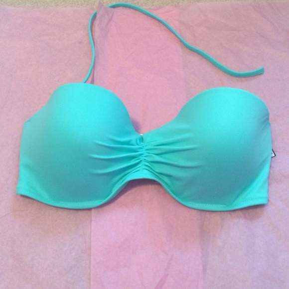 Vs strapless swim top