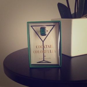 💯✔️Authentic Kate Spade "Mint Julep" Ring