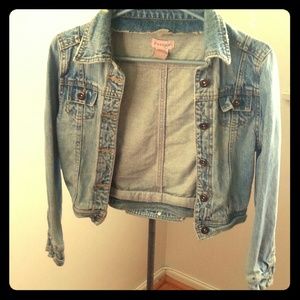 Demi passport jean jacket