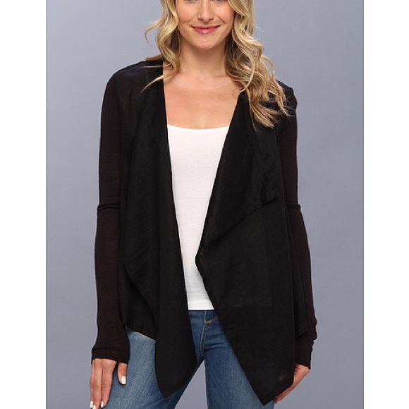 Calvin Klein Drape Front Cardigan