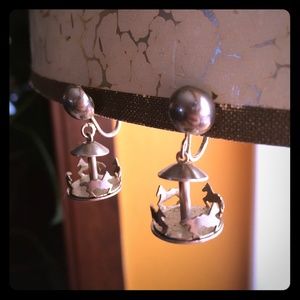 Vintage Carousel Earrings