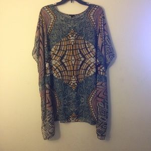 kaftan-like styled top