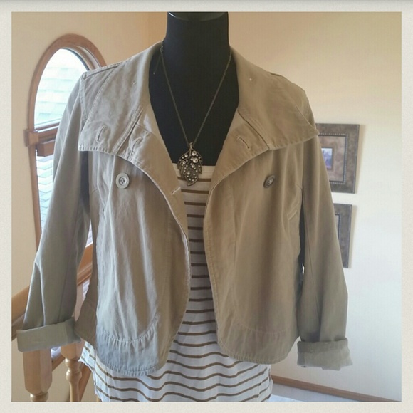 SOLD-Michael Kors Swing Style Coat - Picture 2 of 4