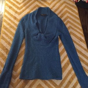 Beautiful BCBG wool cowl neckline