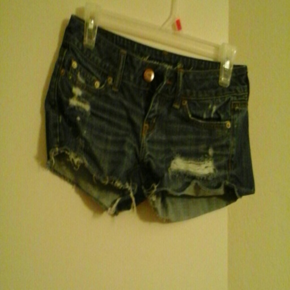 Blue shorts