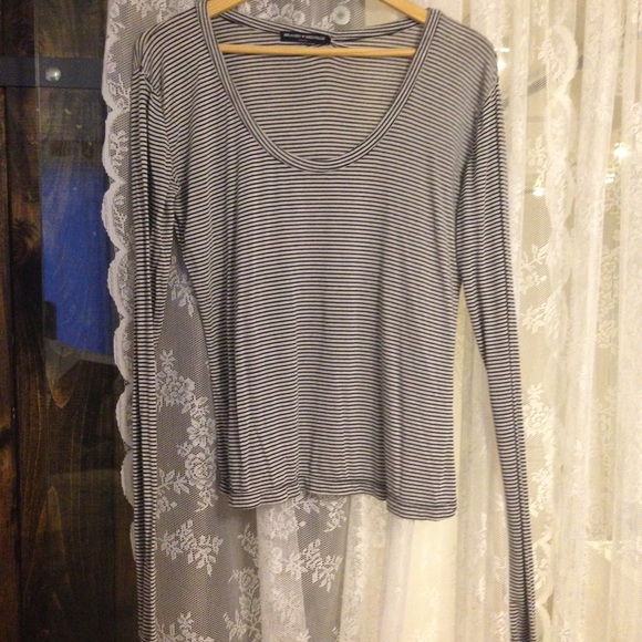 Bm long sleeve striped shirt