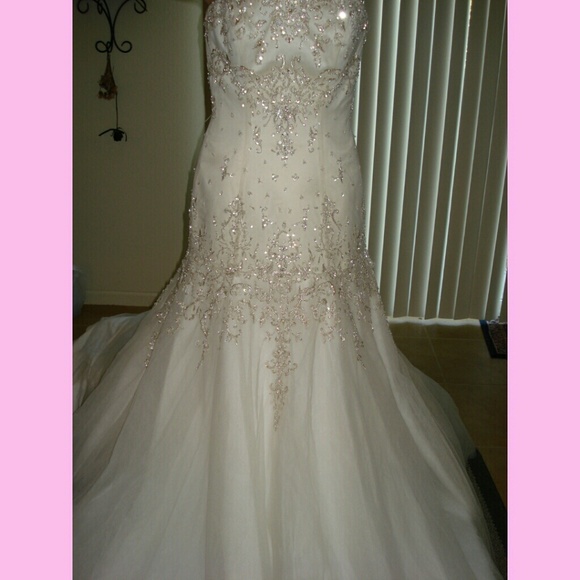 * Gorgeous New Wedding Dress * - Picture 3 of 4
