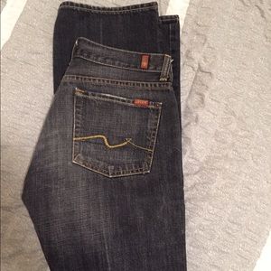 7 for all mankind boot cut jeans