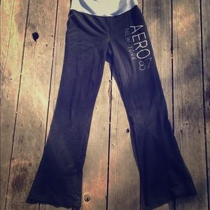 Aeropostale Black Yoga Pants XS