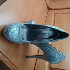 Silver heels