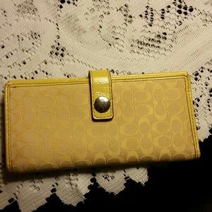 Coach wallet,  like new.