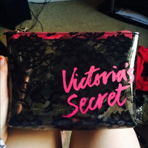 VS Lace Makeup Bag