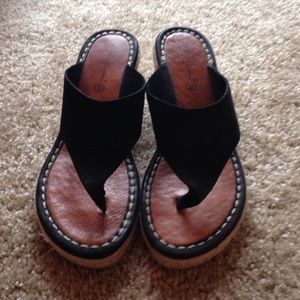 Eddie Bower Heeled Wedges