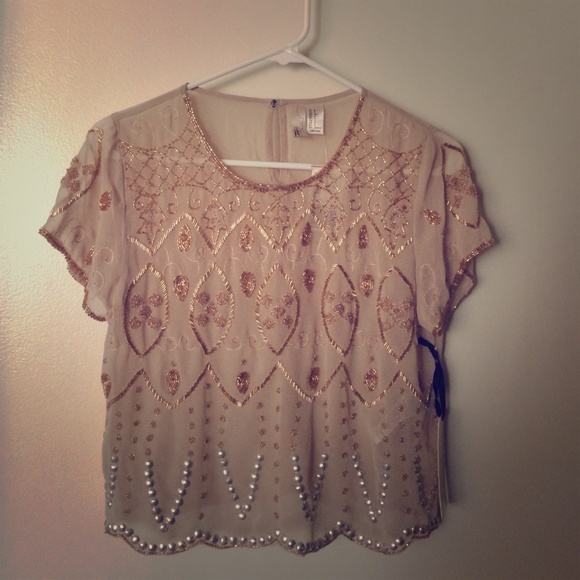 Glitter top