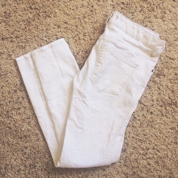 Free people cropped skinnies